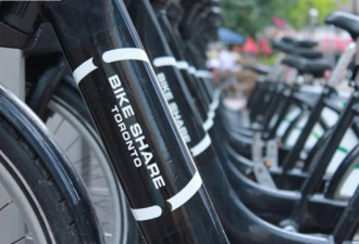 多伦多市将投入四百万 新增一千共享单车