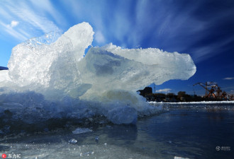 又是一年流冰期 摄影师记录下最美的冰排