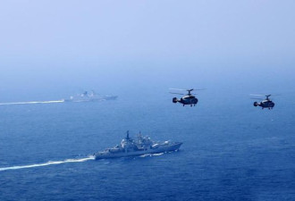 中国海军首次公开北海大军演 专家：针对韩国
