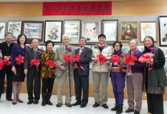 安省中国美术会：第八届桃李春风书画展开幕