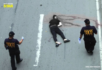 慎入：2名中国人在菲律宾街头遭摩托车手射杀