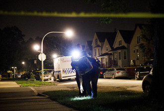 芝加哥周末发生多起恶性枪击案 已致2死44伤