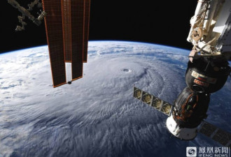太空拍摄的照片:这就是直扑夏威夷的致命飓风