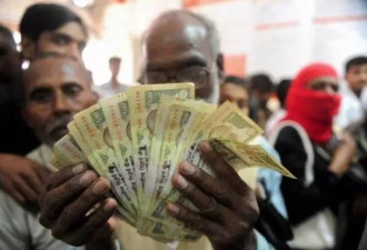 印度央行承认 废钞导致的现金危机伤害了经济