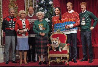 英王室集体穿毛衣咋回事？威廉和凯特还是连体