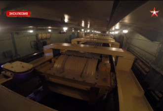 俄公开航母拦阻器舱 干净整洁令人难以置信