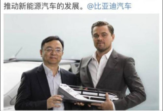 小李子代言比亚迪，网友发现自己被套路了…