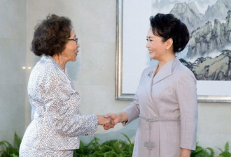彭丽媛会见南非总统夫人 亲自表演皮影戏
