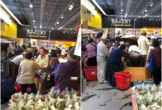 多伦多超市玉米减价 华人顾客哄抢一空撞飞店员