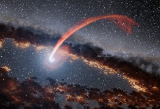 NASA镜头下的2016年:星球物质被超级黑洞吞噬