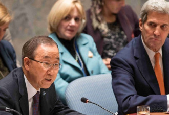 潘基文：联合国应对叙利亚问题完全失败