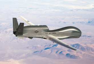台媒:美军曾派全球鹰无人机监控大陆军机绕台