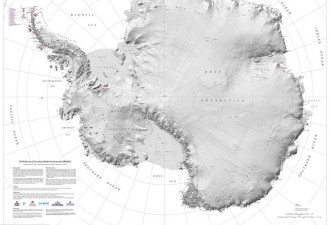 裹紧衣服!科学家制作出最精确清晰的南极地图