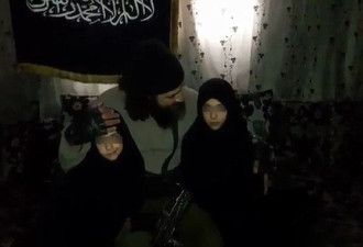 恐怖分子吻别7岁女儿 送其当人肉炸弹