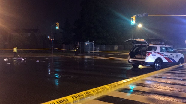 cyclist struck middlefield