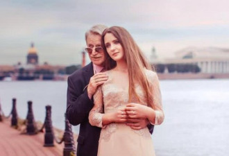 俄罗斯87岁男演员与27岁娇妻离婚，原因是...