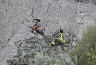 亚裔女子爬士嘉堡悬崖被困 八辆消防车出动救援