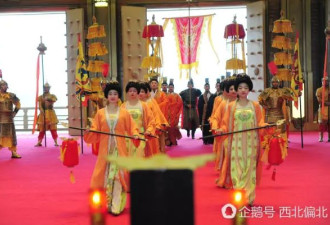 西安大明宫再现唐朝“冬至祭天礼” 祈福盛世