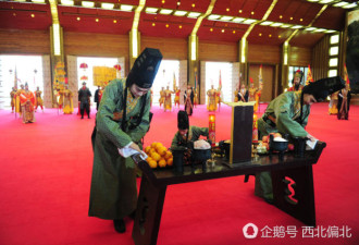 西安大明宫再现唐朝“冬至祭天礼” 祈福盛世