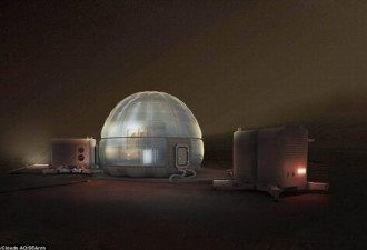 创新设计采用火星水冰造“冰屋”供人类居住
