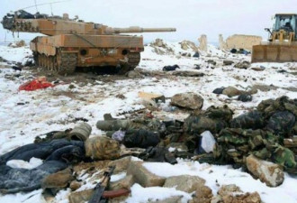 土耳其反恐战斗惨败 豹2坦克被缴获