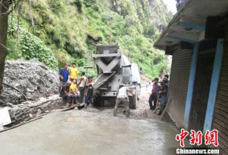 中国电建集团修路为尼泊尔村民出行创造便利