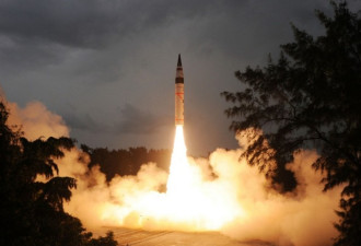 印度试射远程导弹 可覆盖中国全境