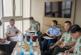 中国最干练将军访问美军印太司令部