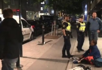 瑞典警察对那3个中国人已经非常客气了