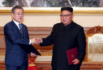 韩朝峰会平壤签署共同宣言 中俄都表态支持