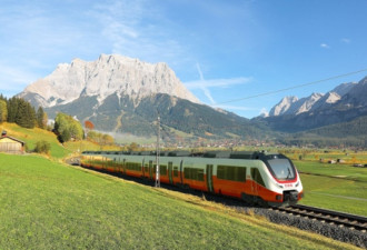 庞巴迪将为奥地利生产300部列车 价值19亿美元
