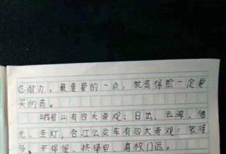 小学生写作文吐槽拥堵 交通局回信亮了