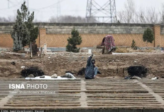 伊朗流浪汉住郊外墓穴 照片传出后震惊总统