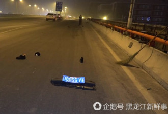 新年第一天 哈尔滨两名环卫工人工作时被撞死