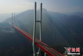 世界第一高桥建成通车 高度等于2座埃菲尔铁塔
