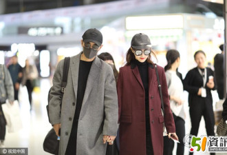 罗晋唐嫣手牵手 一路秀恩爱撒狗粮 路人围拍