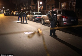 芝加哥去年枪击案增4成 特朗普责问市长