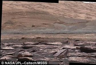 好奇号火星车最新发现火星存在紫色岩石