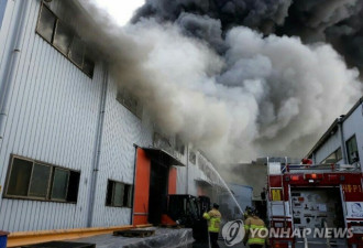 韩国塑料工厂突发大火 33岁中国人不幸身亡