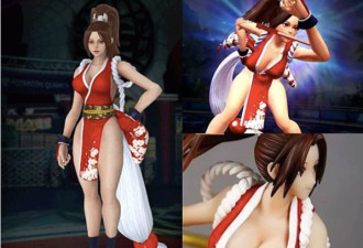 Cosplay大赛现场性感到爆的不知火舞 转身后...