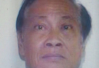 73岁亚裔老翁士嘉堡失踪 警方发寻人启事
