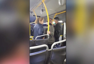 温哥华女子公车占座被怼 发表种族言论死亡威胁
