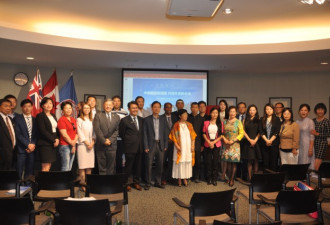 中国湖南海外人士外贸产业基地加拿大分部成立