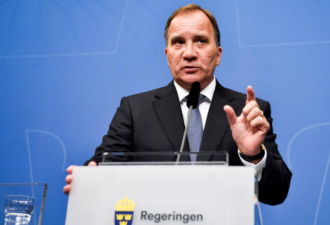 瑞典首相在不信任投票中落败 预计将下台