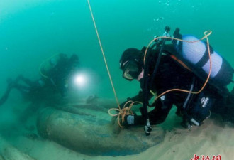 葡萄牙海底发现百年沉船 载有中国明代瓷器