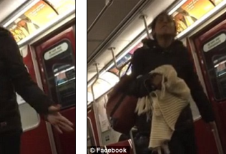 多伦多火了！TTC地铁上奇葩女子被人拍摄下来