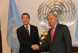 朝鲜新任常驻联合国代表 走马上任