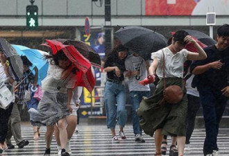 台风“潭美”在日本致受伤人数超80人