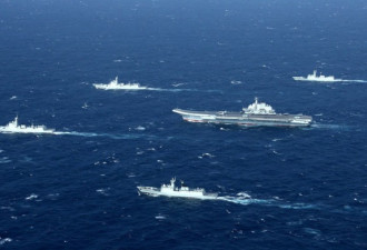 台军方发六次新闻稿:辽宁舰今晨离开台湾海峡