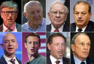 这8个人的财富加起来超过世界一半人口